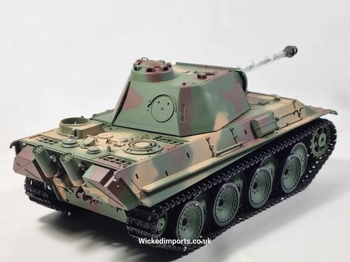 Heng Long 1/16 Tank Radio Remote Control RC Panzer Panther G Smoke Sound BB IR - Picture 9 of 22