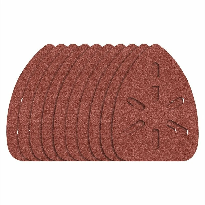 Ozito 60 Grit Coarse Detail Sander Sanding Sheets 10 Pack