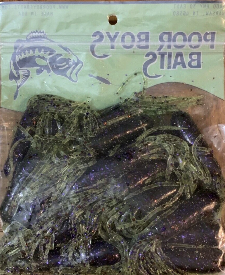 Poor BoysBaits #180-TUBE4 4" CPRCAN-1 paquete de 20 piezas-NUEVO-SE ENVÍA EN 24 HORAS Foto 4 de 4