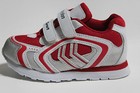 Kinder Turnschuhe Hallen Sportschuhe Klettverschluss weiß rot 29 34
