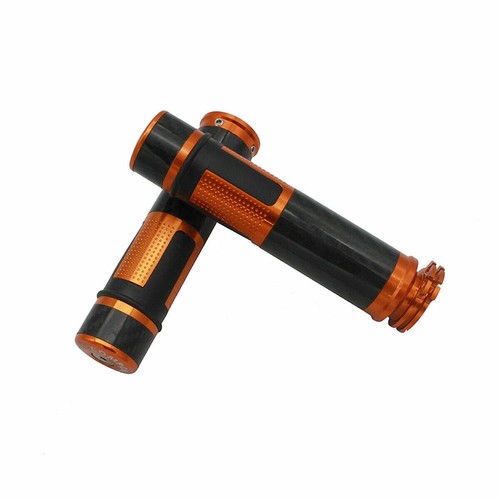 7/8" Universal Motorcycle Handle Bar 22mm Left Right Throttle Hand Grip Rubber - Picture 7 of 20