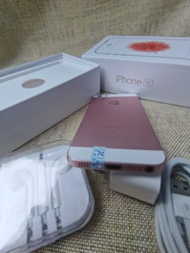 99% New Apple iPhone SE 2016 1st Gen - 128GB -Pink (Unlocked) Phone - Picture 7 of 12