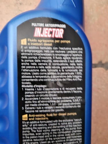 3 PEZZI 3X EXCED INJECTOR ADDITIVO DIESEL PULITORE ANTIGRIPPAGGIO PER INIETTORI - Foto 2 di 2