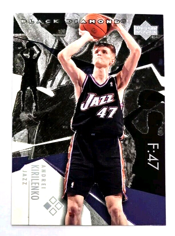 2003-04 Upper Deck Black Diamond Andrei Kirilenko Utah Jazz #47
