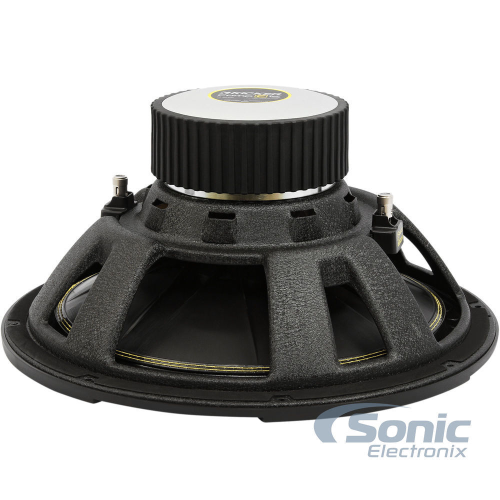 KICKER CompC CWCS154 1200W 15 Inch Dual 4-Ohm Car Subwoofer Sub