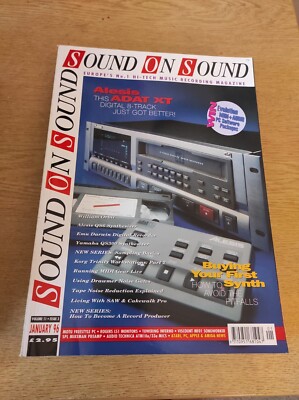 Sound On Sound January 1996, Alesis ADAT XT, Yamaha QS300  - B877