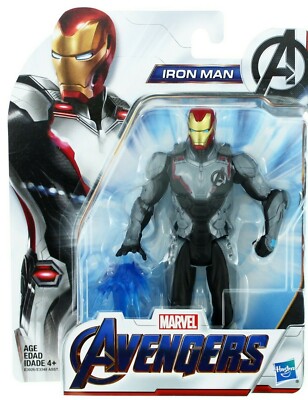 Marvel Avengers Iron Man Tony Stark 6'' Action Figure Poseable Toy Ages 4+