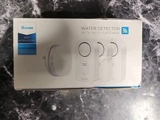 Govee WiFi Water Sensor 3 Pack, Water Leak Detector 100dB Adjustable Alarm