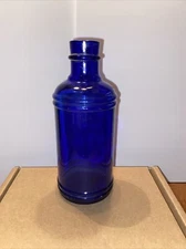 Antique Cobalt Blue 16 Ounces Master Ink Bottle 7 1/2”