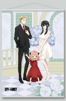Spy X Family Group Wedding Prize Tapestry Vol. 3 Wall Scroll | eBay