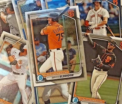 2024 TOPPS BOWMAN CHROME BASEBALL CARDS - ROOKIES AND PROSPECTS - BOWMAN 1st