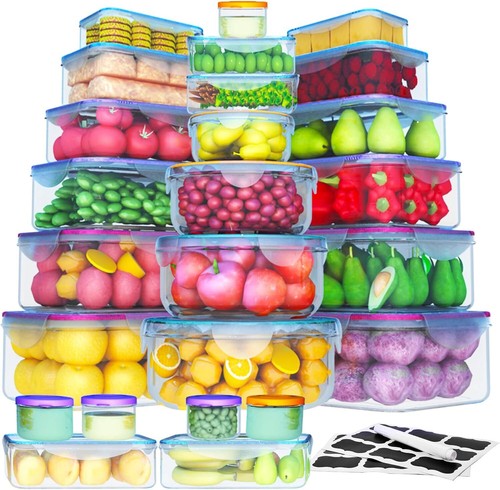 Large Food Storage Containers with Lids Airtight for Pantry Kitchen Organization - Picture 6 of 37