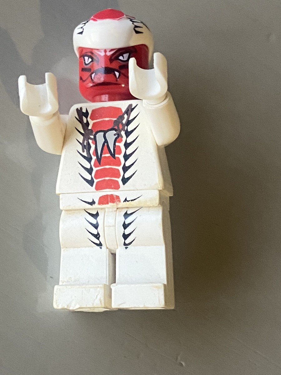 LEGO Ninjago Snappa Minifigure Red & White Snake Ninja 9442