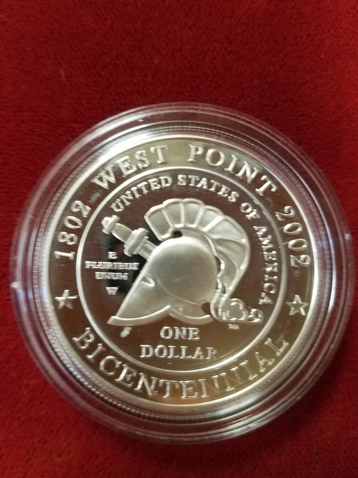 CS0102WWSCFP U.S. MINT COMMEM $1 YEAR 2002-W WEST POINT PROOF COIN SET FRESH PGP - Image 3 of 4