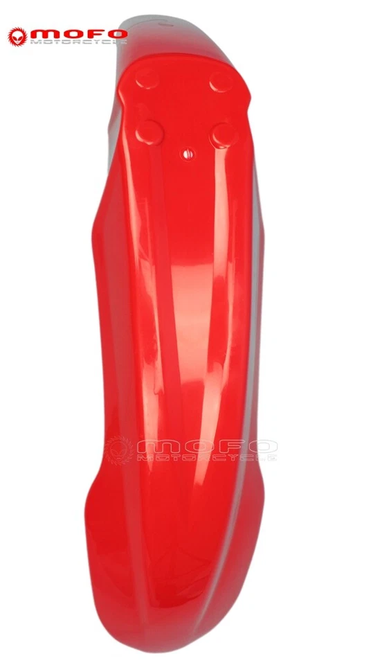 Universal Supermoto Red Front Fender For KTM Honda Suzuki Kawasaki Yamaha Models — 第 3/3 张图片