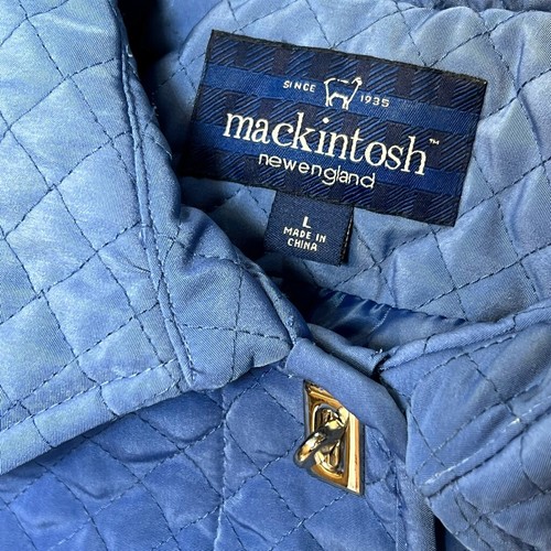 Women’s Mackintosh Quilted Jacket. Light Blue size Large Lined - Picture 7 of 7