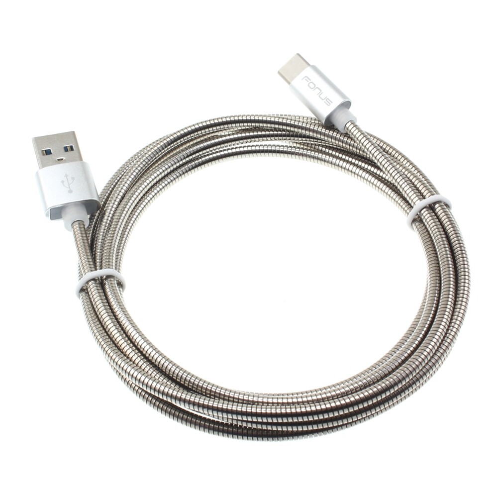 6ft Metal USB Type-C Charger Cord for Samsung Galaxy S23 Ultra Plus