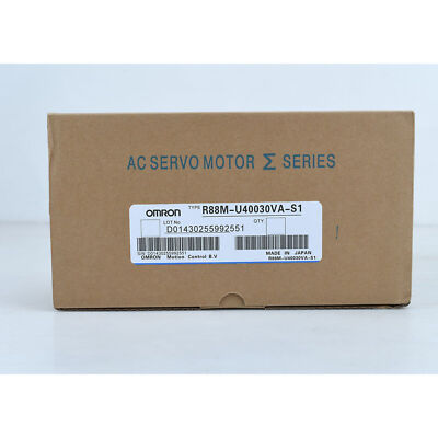 1PC   R88M-U40030VA-S1 Servo Motor R88MU40030VAS1 New In Box 1 Year Warranty #A6