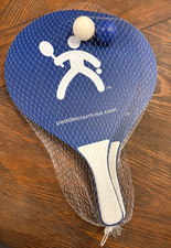 PaddleCourt USA Paddle Ball Set 2 Paddles  2 Balls Beach Outdoor Game New