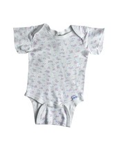 Vintage Gerber Rose Print 90s Onesie 19-26lb M