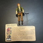 Gi Joe 3.75 Action Figure Tollbooth 1985 Complete W/Filecard L6