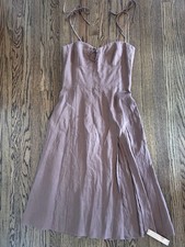 Reformation Midi Linen dress size 10