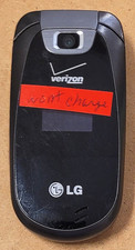 LG Revere VN150 - Black and Gray  Verizon  Cellular Flip Phone