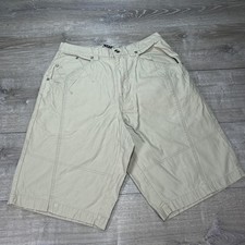 Karl Kani Shorts Mens 34 Hip Hop Streetwear Long Inseam 90s Y2k Baggy Zip Fly