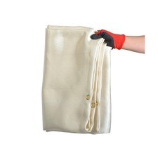 4 Feet x 6 Feet Welding Blanket Fire Flame Retardant Fiberglass... USA FAST SHIP