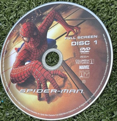 Spider-Man 2002 DVD 3 Disc Set Full Screen Widescreen Special Features Tested