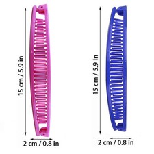 Banana Clips Hair for Women Vintage Large Bananas Hair Clip for Thick Fine Hair