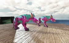 Ark Survival Ascended - Cotton Candy CC Ravag...