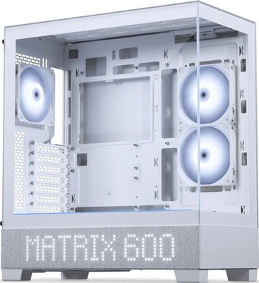 PHANTEKS XT View Matrix PC-Gehäuse, Midi-Tower, E-ATX, Tempered Glass, Matrix LE