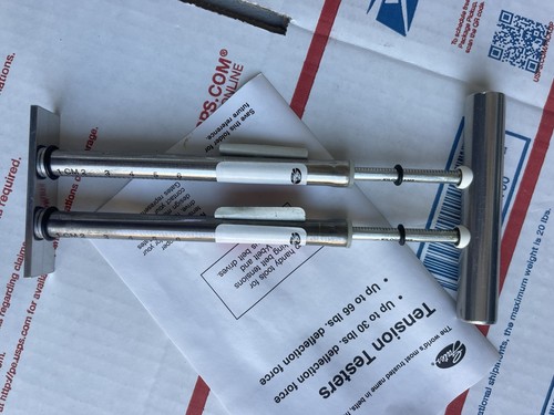 GATES 7401-0075 Double Barrel Tensiometer 0-66lbs, Warranty - Picture 5 of 8
