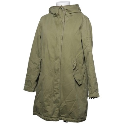Zara Basic Outerwear, Parka, Damen, Größe: S, Grün, Polyester, Einfarbig #Ciw