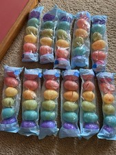 Plastic Easter Eggs Multicolor Plastic