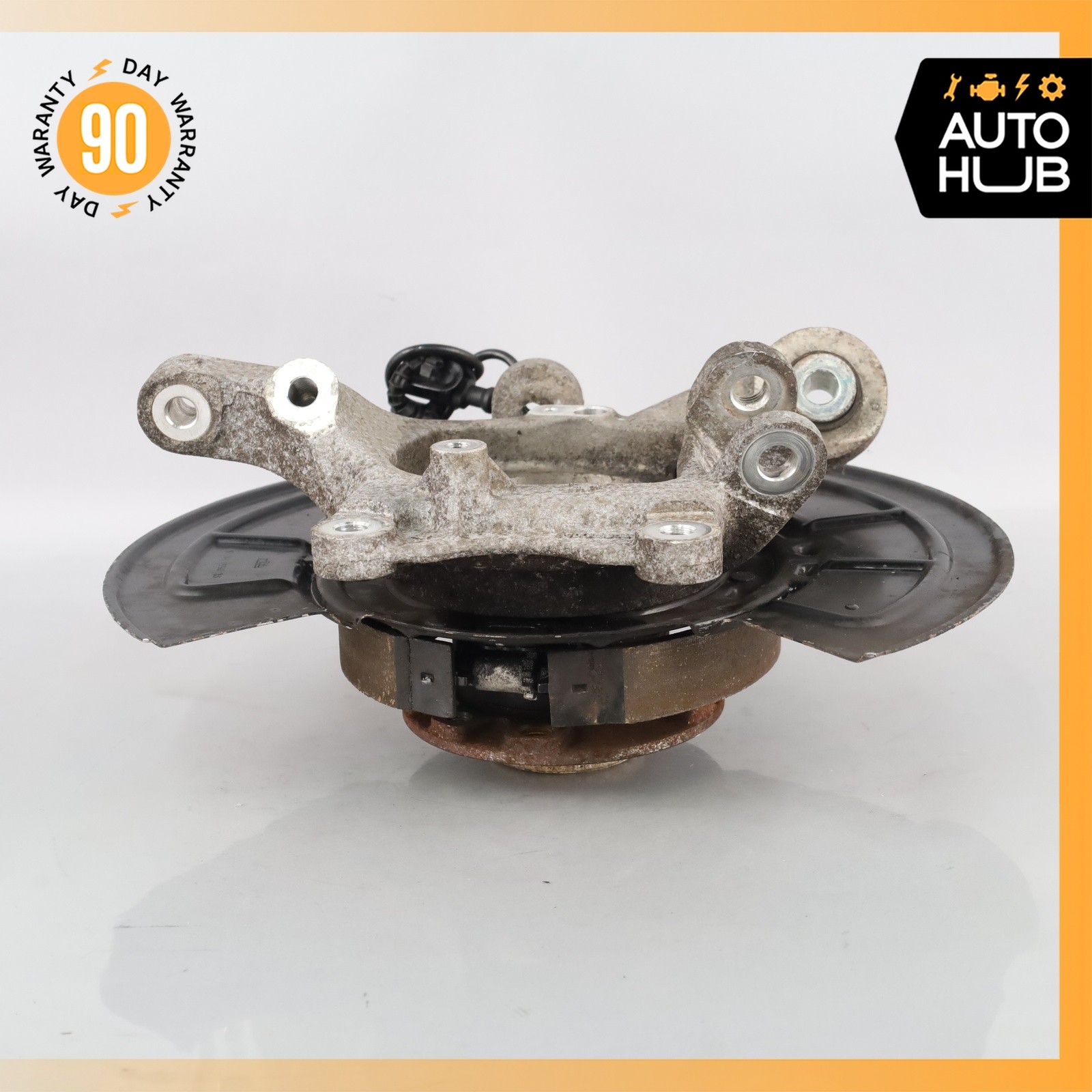14-17 Maserati Quattroporte SQ4 M156 Rear Left Side Spindle Knuckle Hub OEM 46k