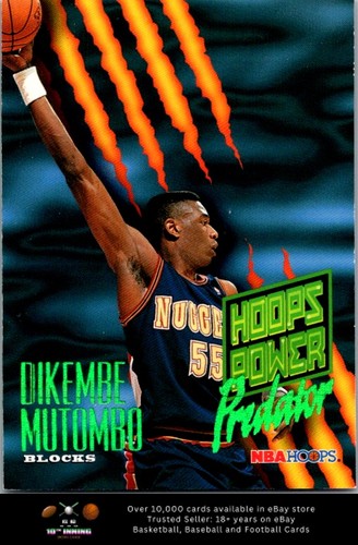 Dikembe Mutombo #P-2 1994 Hoops Power Predator card