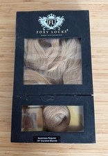 Foxy Locks Luxury Extensions Seamless Regular 18" Caramel Blonde Remy Human Hair