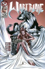 Vintage Tipping Cows Comics Wartblade Parody Comic Book #1B 1997 Variant Cover