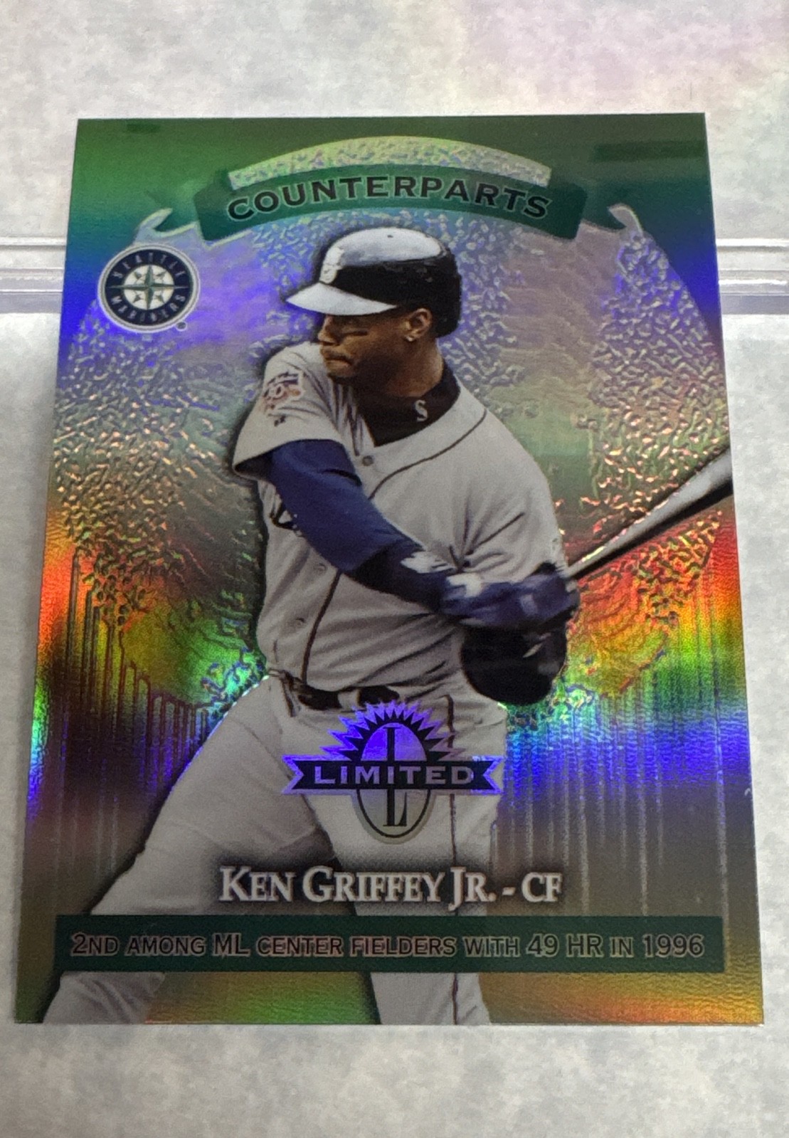 1997 Donruss Limited - Counterparts Ken Griffey Jr, Rondell White #1 Limited...