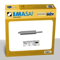 Imasaf ESD Auspuff Endtopf für Daewoo Nexia 1.5/1.5 16V, EndschalldäMpfer