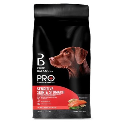 Sensitive Skin & Stomach Salmon & Rice Recipe Dry Dog Food for Adult Dogs, 8lb