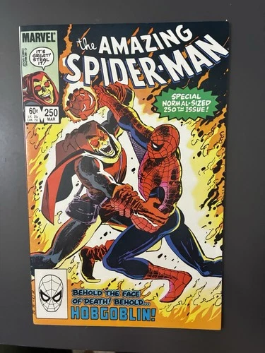 AMAZING SPIDER-MAN #250 Marvel Comics 1984 VF/NM To NM 💥