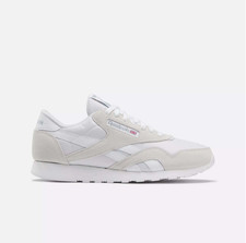 Reebok Classic Nylon Triple White - Size 4