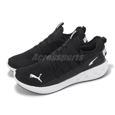 Puma Softride Carson Fresh Black White Men Road Running Shoes 310155-01