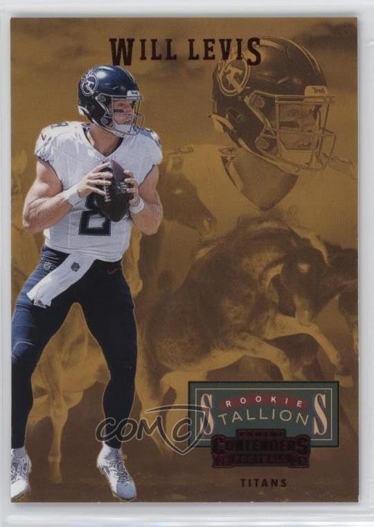 2023 Panini Contenders Rookie Stallions Red Will Levis #7 RC 1eh5
