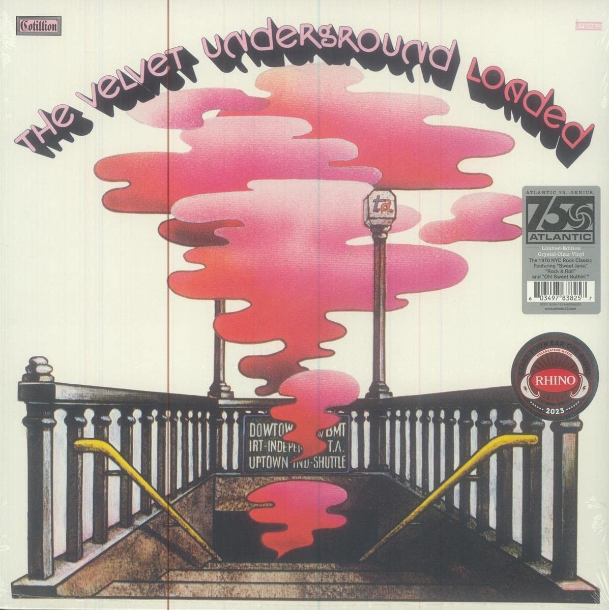 The Velvet Underground Loaded LP Crystal Clear Vinyl NEW SEALED