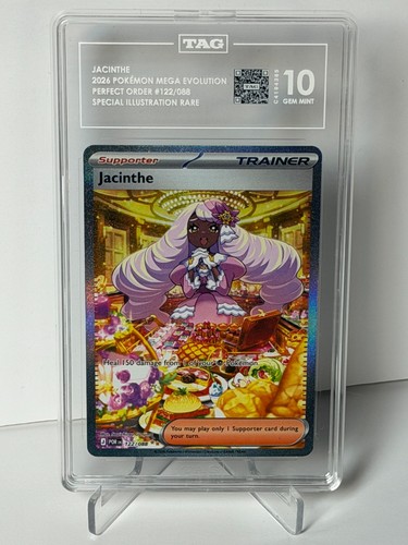 JACINTHE 2026 POKÉMON MEGA EVOLUTION #122/088 - 10 GEM MINT -