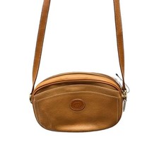 Borsa a tracolla Gucci in pelle marrone autentica
